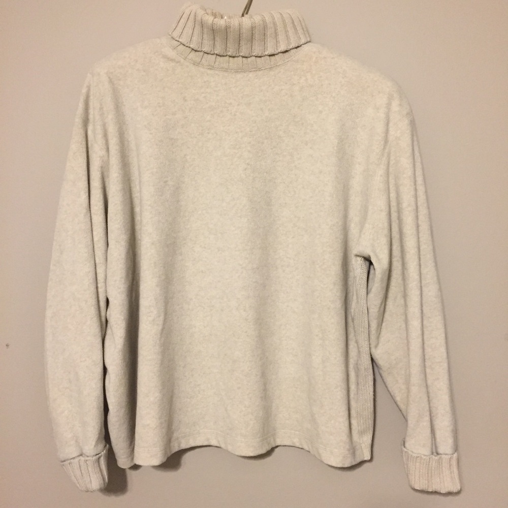 J. Jill oatmeal turtleneck sweater